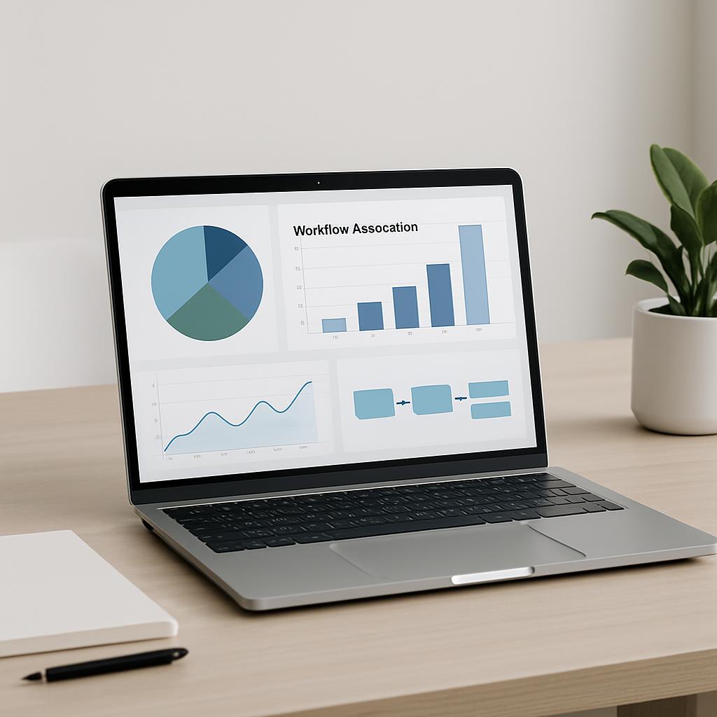 "Open image in a tab titled Workflow Association and Graphics"